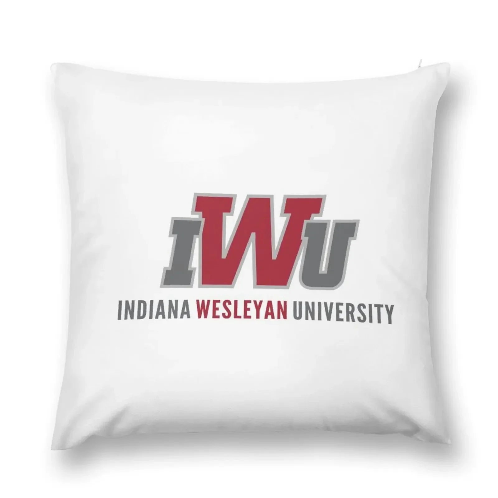 Indiana Wesleyan university logo Throw Pillow Christmas Pillow Covers Christmas Covers pillow