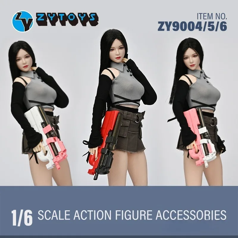 

ZY9004-6 P90 1/6 масштаб хобби пластиковый пистолет трендовые аксессуары для женского солдата для 12 дюймов OBJ фигурки оружие модель сцена DIY