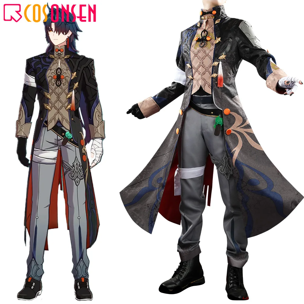 

Honkai Star Rail Blade Cosplay Costume Game Uniform Earrings Stellaron Hunters Astral Express Halloween Party Women Men Props