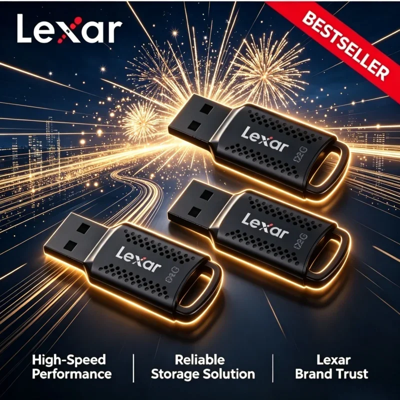Lexar USB Flash Drive High Speed Data Storage Pen Drive Portable U Disk For PC Laptop Notebook Computer