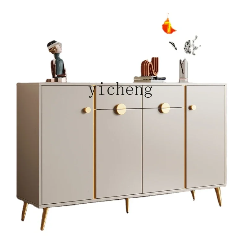 

Light Luxury Shoe Cabinet Entrance Simple Storage Multi-Functional Locker