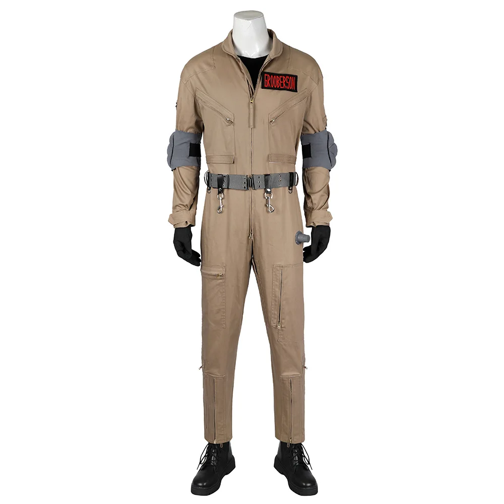 

Ghostbusters: Afterlife Mr. Grooberson Cosplay Costume Jumpsuit And Accessory Set