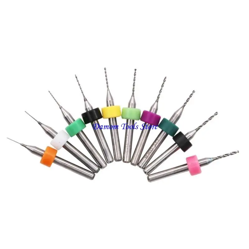 

57BE Professional PCB Drill Bit Set Miniature Bits for Detailed Engraving (0.1mm-2mm)