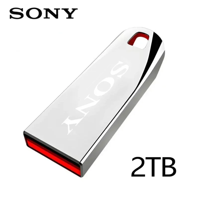 

2TB 1TB SONY USB 3.0 Flash Drive 32G Large Capacity High-Speed Transfer Storage Waterproof Memory U Disk Portable Metal Pendrive