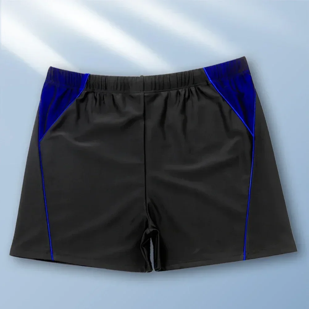 

Athletic Shorts Casual Swim Shorts Light Blue Athletic Swimwear Breathable Fabric Flat Corner Design For Outdoor Activities