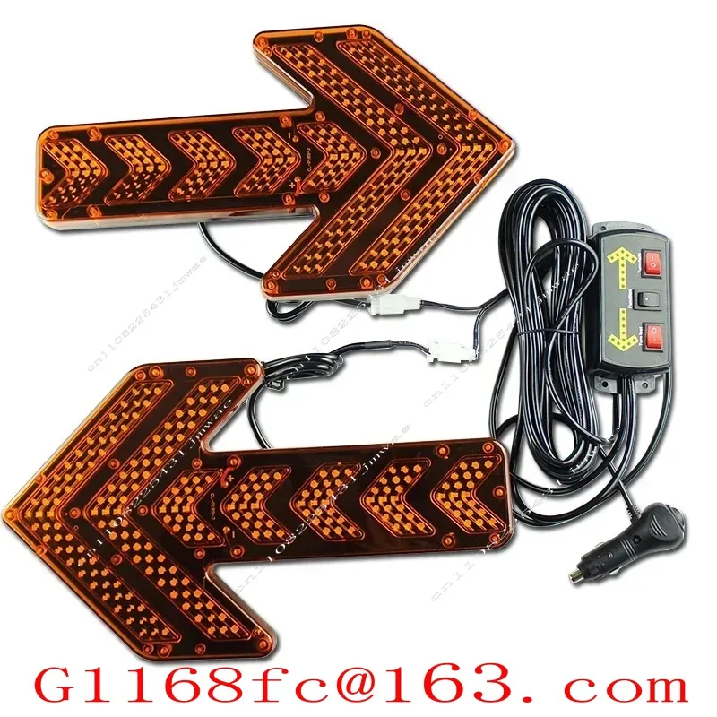 Car Arrow Truck Turning Construction Vehicle Warning Sprinkler Trailer Indicates Traffic Orientation
