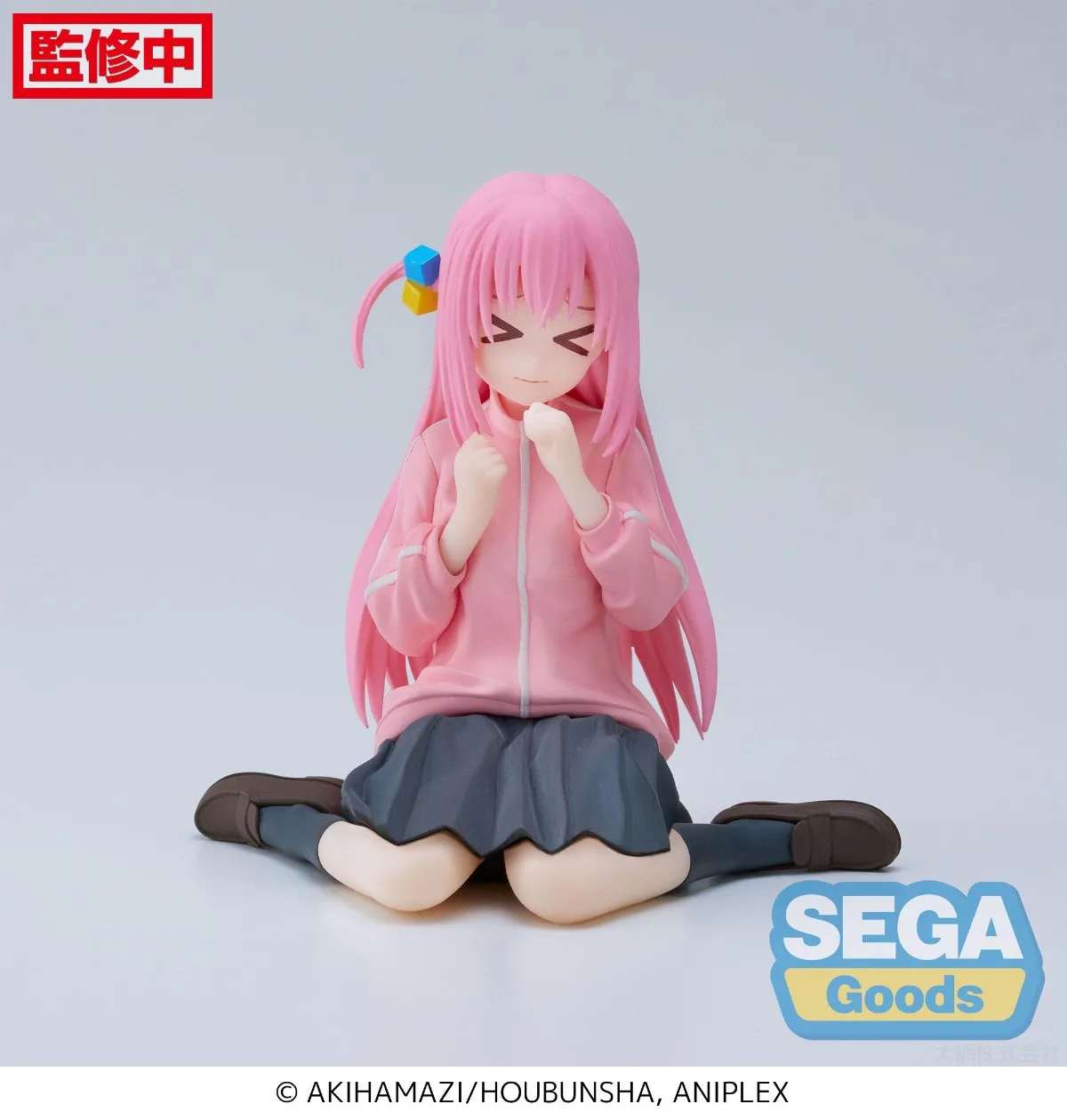 Original SEGA Anime BOCCHI THE ROCK HITORI GOTOH PM Chokonose Figure Toys Action Figurine PVC Model Collector Birthday Gift