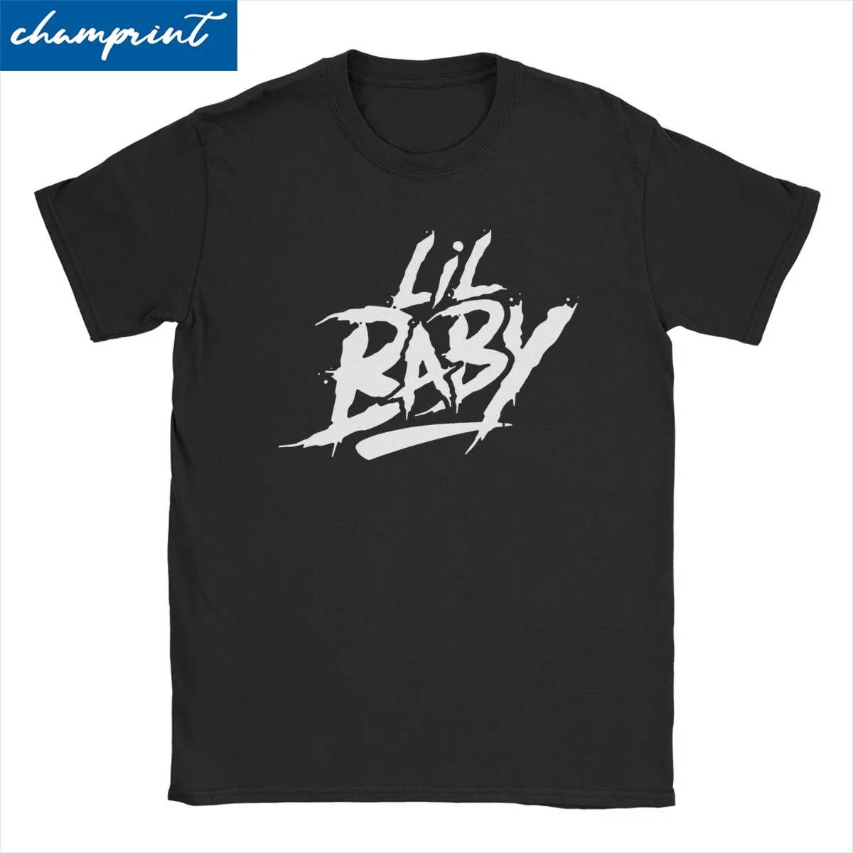 Men Women's Lil Baby Street Gossip Freestyle T Shirts Rap Music 100% Cotton Tops Short Sleeve Tee Shirt Graphic Printed T-Shirt