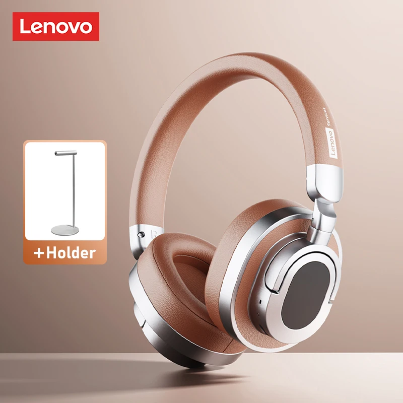 Lenovo LE602 Bluetooth 6.0 over-ear headsets HiFi stereogeluid Modieuze muziek-oortelefoon ENC HD-oproep Draadloze bedrade hoofdtelefoon