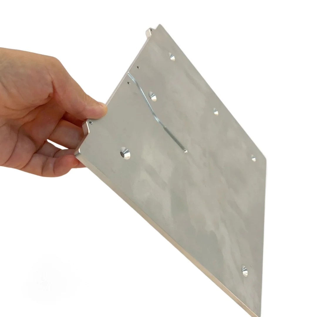 Funssor  E3NG_E3_K1_VZ235_aluminum CNC machined bed build plate 6mm compatibility: Ender 3 NG, Creality Ender 3, K1, VZ235