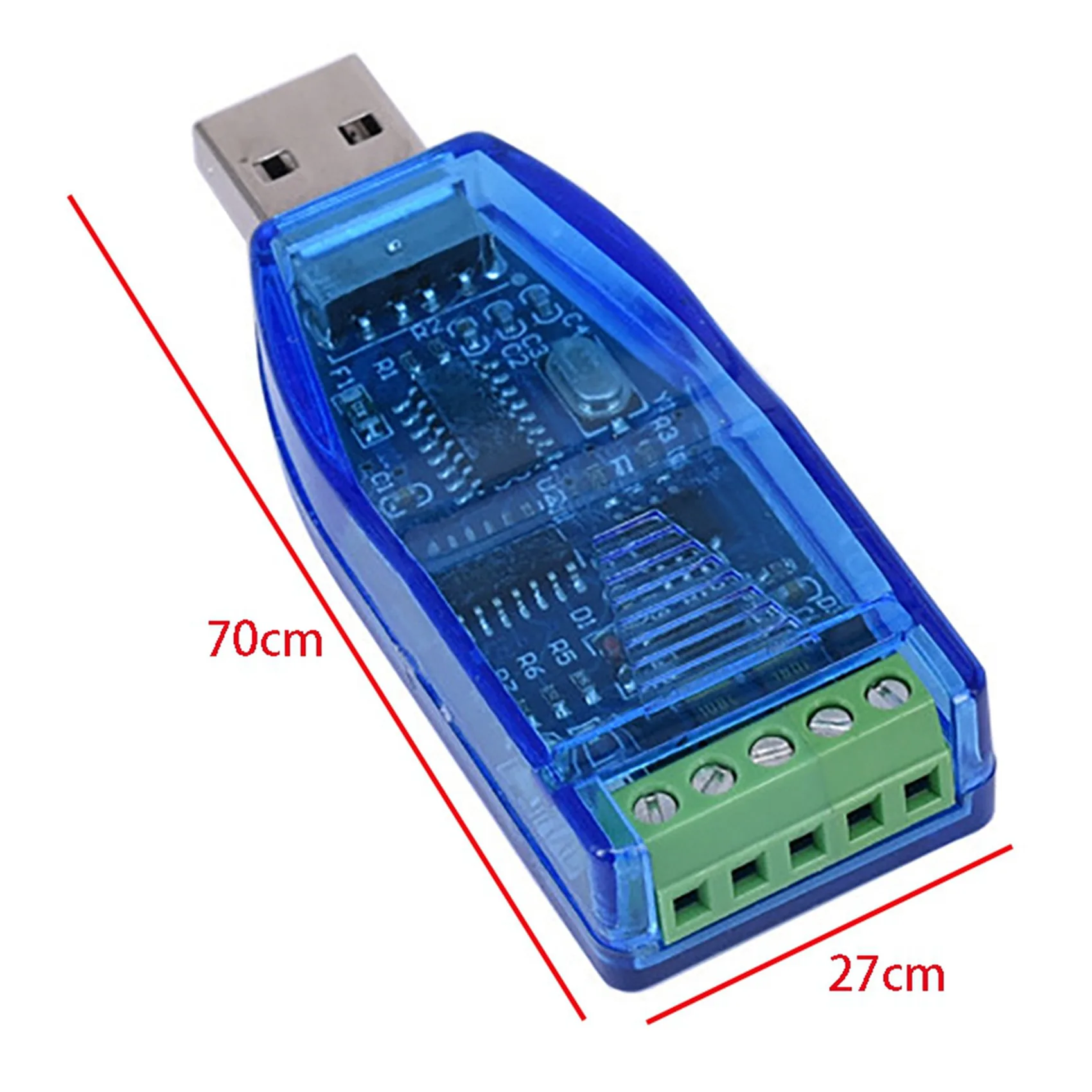[A75T] 10X USB to RS485 Communication Module Bidirectional Half-Duplex Serial Line Converter
