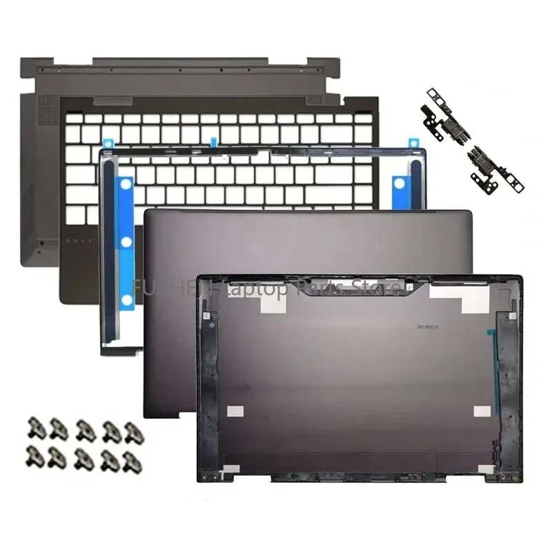 

New For ENVY X360 13-AY TPN-C147 Laptop LCD Rear Cover/Front Frame/Palm Pad/Bottom Cover/hinges Brown