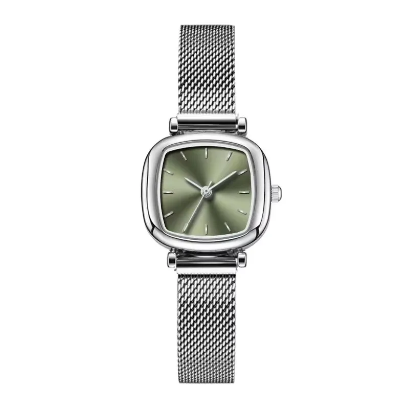 Fashion Women Small Dial Quartz Mesh Strap Watch