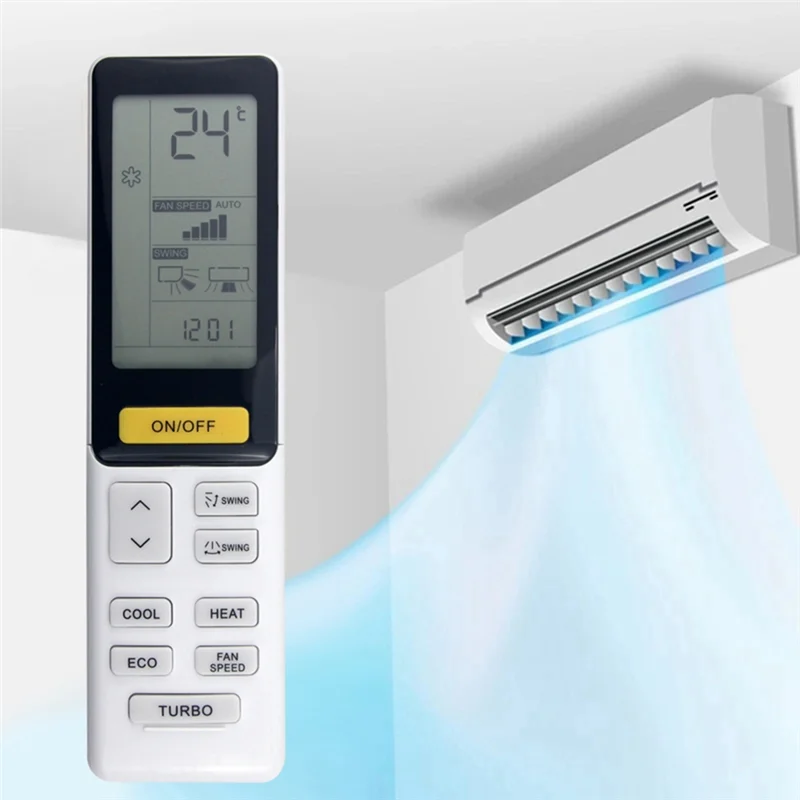 Y14A Replace 0010402886BD A/C Remote Control Unit For Haier Air Conditioner Model Code 0010402886BD