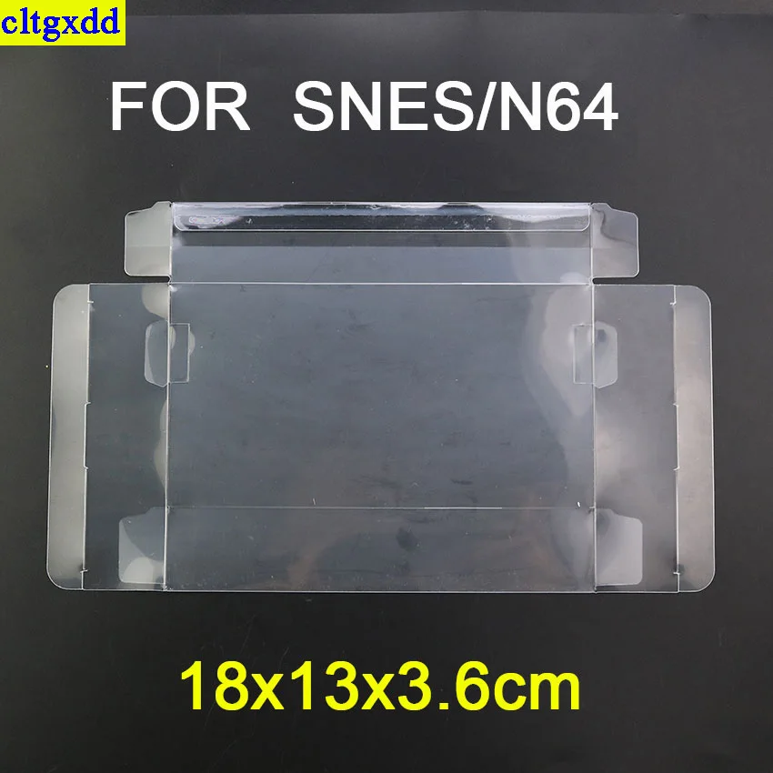 Cltgxdd 1piece game storage box suitable FOR PS2, PS3, PS4, PS5 GB GBA, GBC, SNES, N64, NES, NGPC switch dust protection box