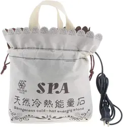 Hot Stones Warmer Massage for Massage Stones Heater Electric Hot Stone Heater Massage Stones Heating Bag Hot Stone Massage Kit(