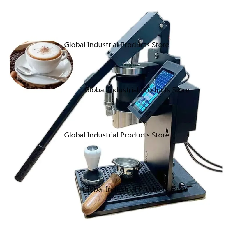 Stainless Steel Lever Espresso Coffee Machine Intelligent Hot Water Heating System for Extracting Rich Flavor Espressos