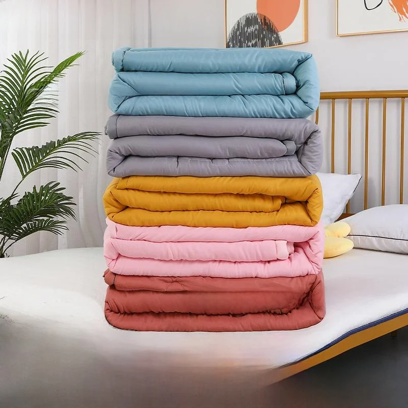

Washable Cotton Spring Autumn Single Summer Cool Quilt Dormitory Student Air Conditioner Quilt Gift Quilt Fiber Filling