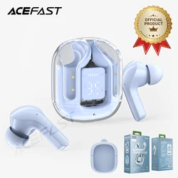 ACEFAST T6 TWS Earphone Wireless Bluetooth 5.0 Headphones Sport Gaming Headsets Noise Reduction Earbuds with Mic + Free cover