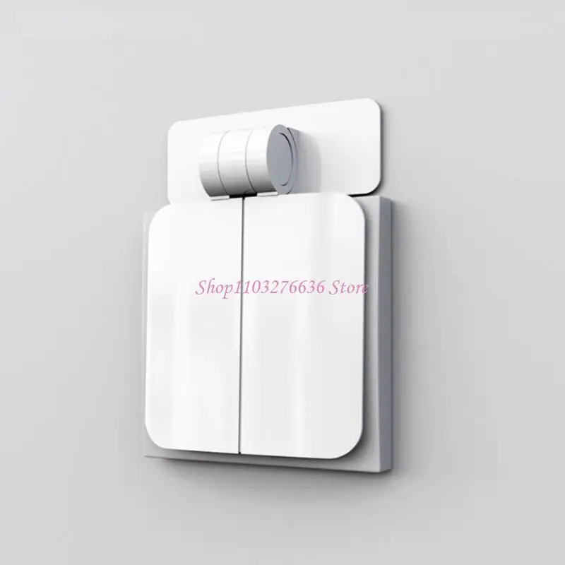 

R6FD Childproof Electrical Outlet Cover Box Electrical Outlet Protective Cover Babyproof Socket Protectors for Light Switches