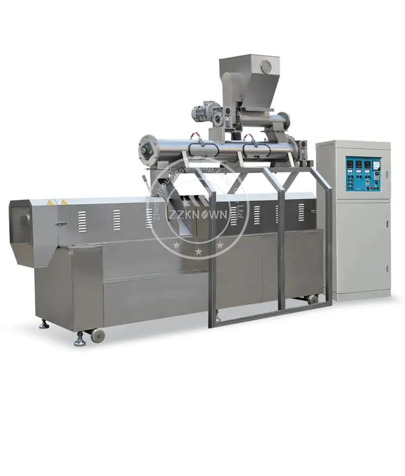 2023 Big Capacity Macaroni Pasta Making Machine Line Macaroni Extruder For Sale