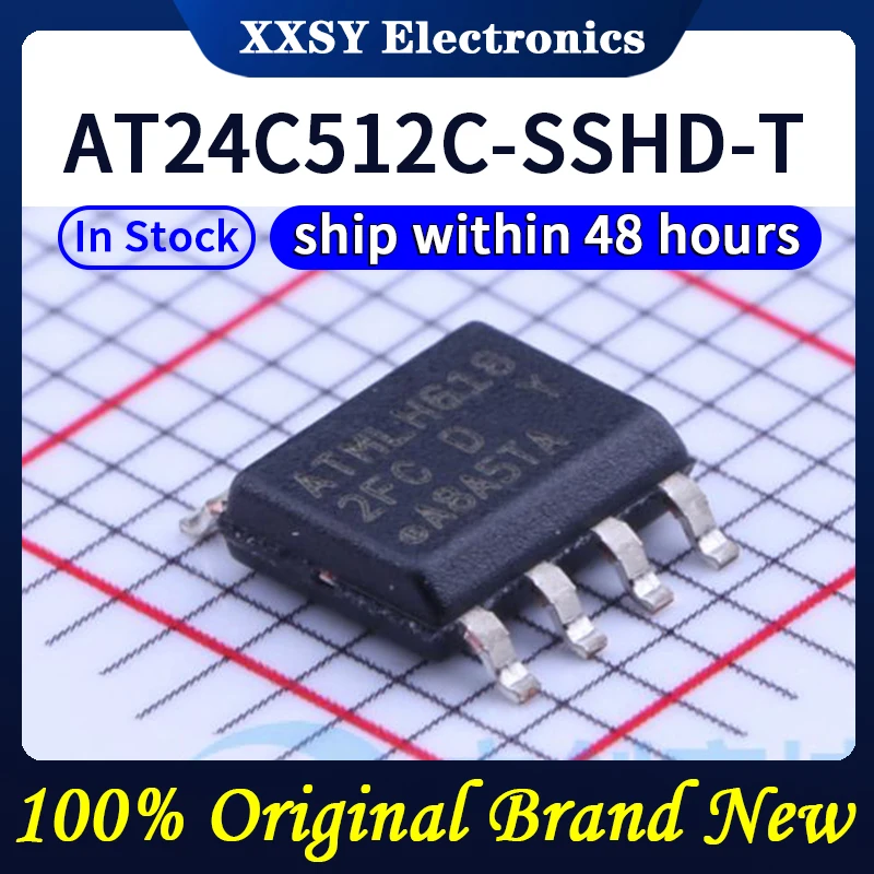 AT24C512C-SSHM-T AT24C512C-SSHD-T AT24C512C-SSHD-T AT24C128C-SSHM-T AT24C64D-SSHM-T AT24C64D-SSHM-T ในสต็อก 100% ใหม่