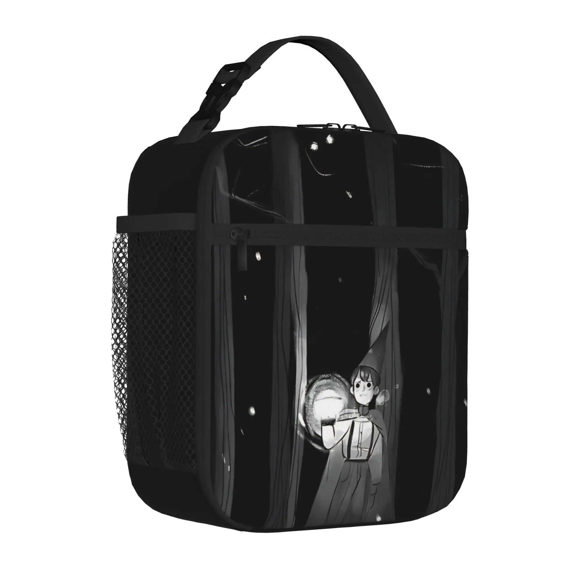 1 Piece Zipper Closure Fear and Light Storage Bag Pocket OTGW School Lunch Food Box Reusable For Lunch Food Bag