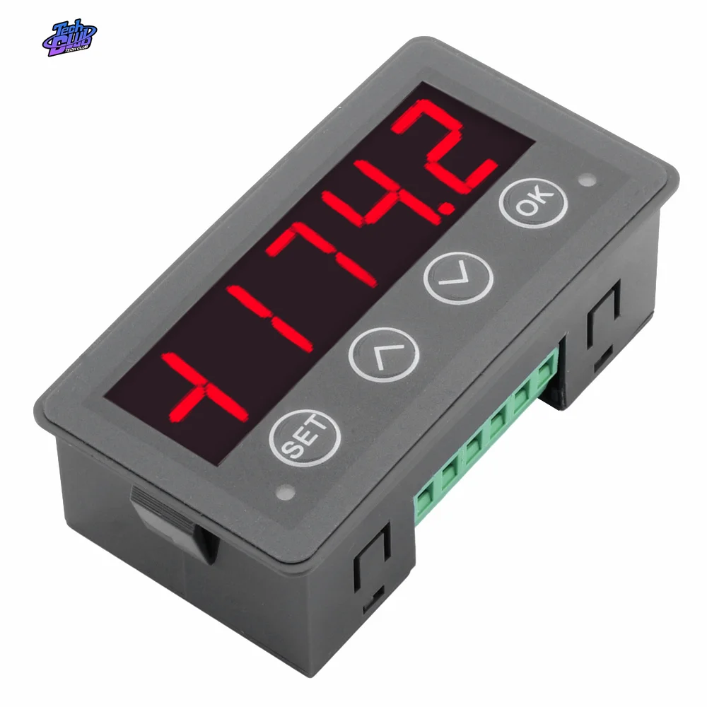 Digital Display Meter Modbus-RTU Analog Signal Input Indicator Process Panel Meter RS485 Port