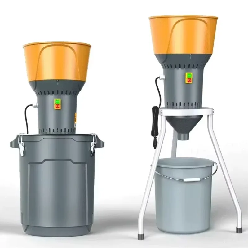 New poultry feed pellet processor with pump, high-efficiency grain grinder/grinder, suitable for farm use