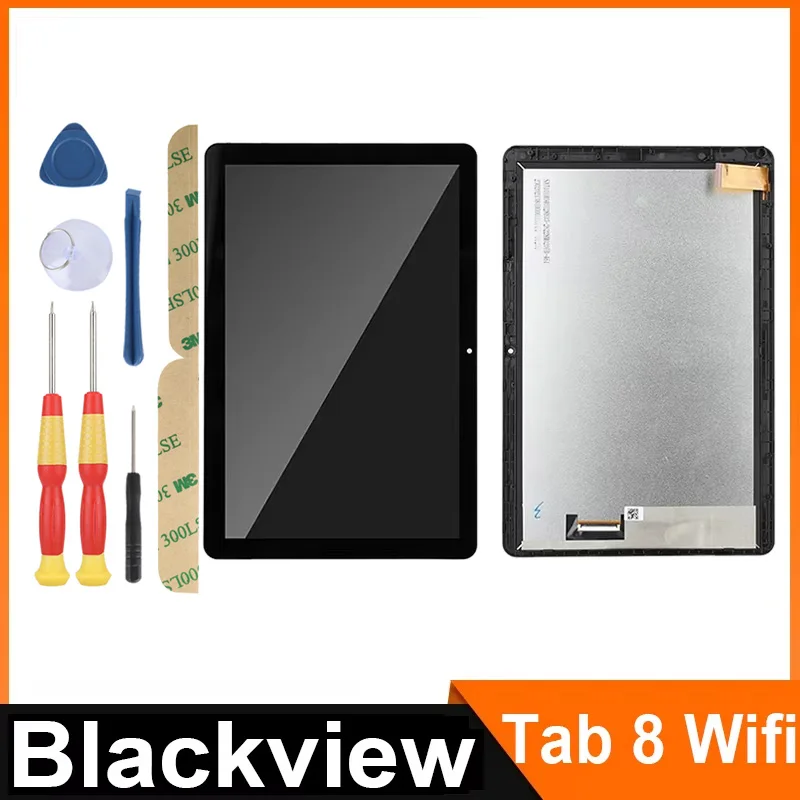 For Blackview Tab 8 Wifi/Tab 8 Kids/Tab 10 Wifi/Tab 80/Tab 80 Kids / LCD Display + Touch Screen + With Frame
