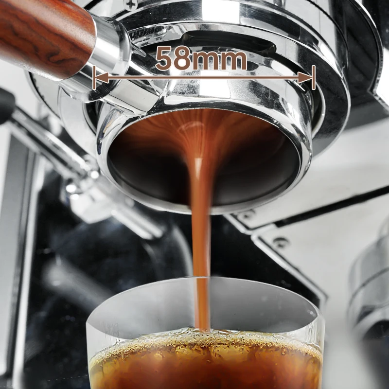 MDK MC-11 Stainless Steel Cappuccino Espresso Coffee Maker 12 Bar Pressure Cafe Machine For Home Use