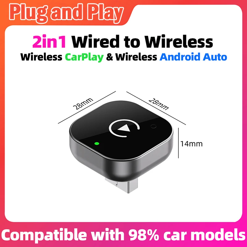 2In1 Wireless Carpl… - image