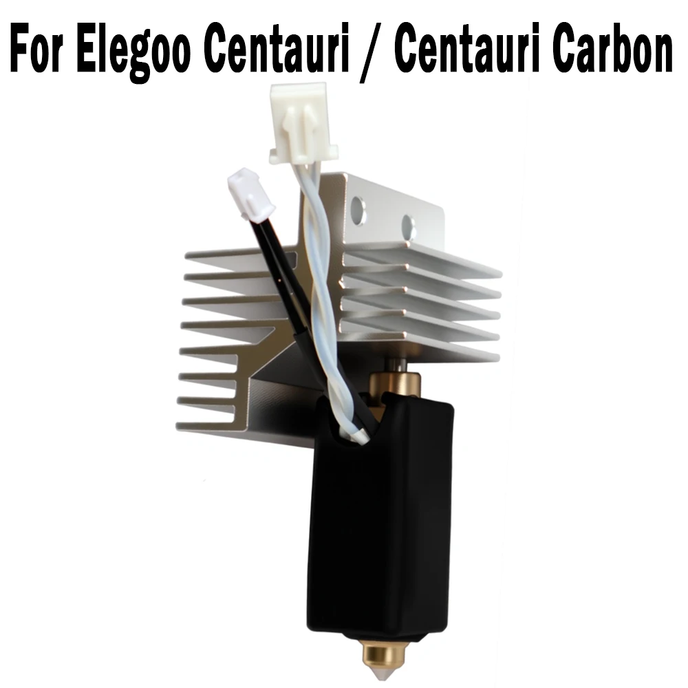 

Upgrade elegoo CC hotend 0.2/0.4/0.6/0.8mm Assembled Extruder Hotend Kit for Elegoo Centauri Carbon Hot end / Centauri Nozzle