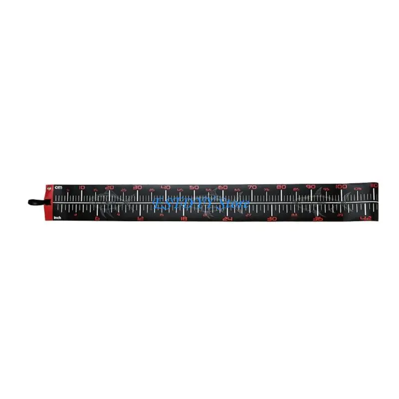 G6DE Flexible Fishing Ruler Fish Measuring Fish Length Gauge Fishing Measurement Device Foldable Fishing Measurement Tape