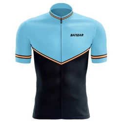 2025 New Summer Short Sleeve Cycling Jersey Men Racing Sport Bicycle Shirt Ropa Ciclismo MTB Bike Jersey Cycling Wear Quick Dry