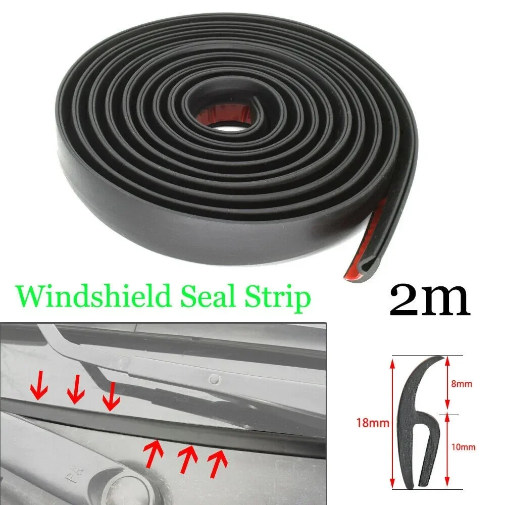 6.5ft Auto Voorruit Afdichting Rubber Achterruit Afdichting Strips Zonnedak Afdichting Strip Versieren Molding Seals Voor BMW E46 E60 E90