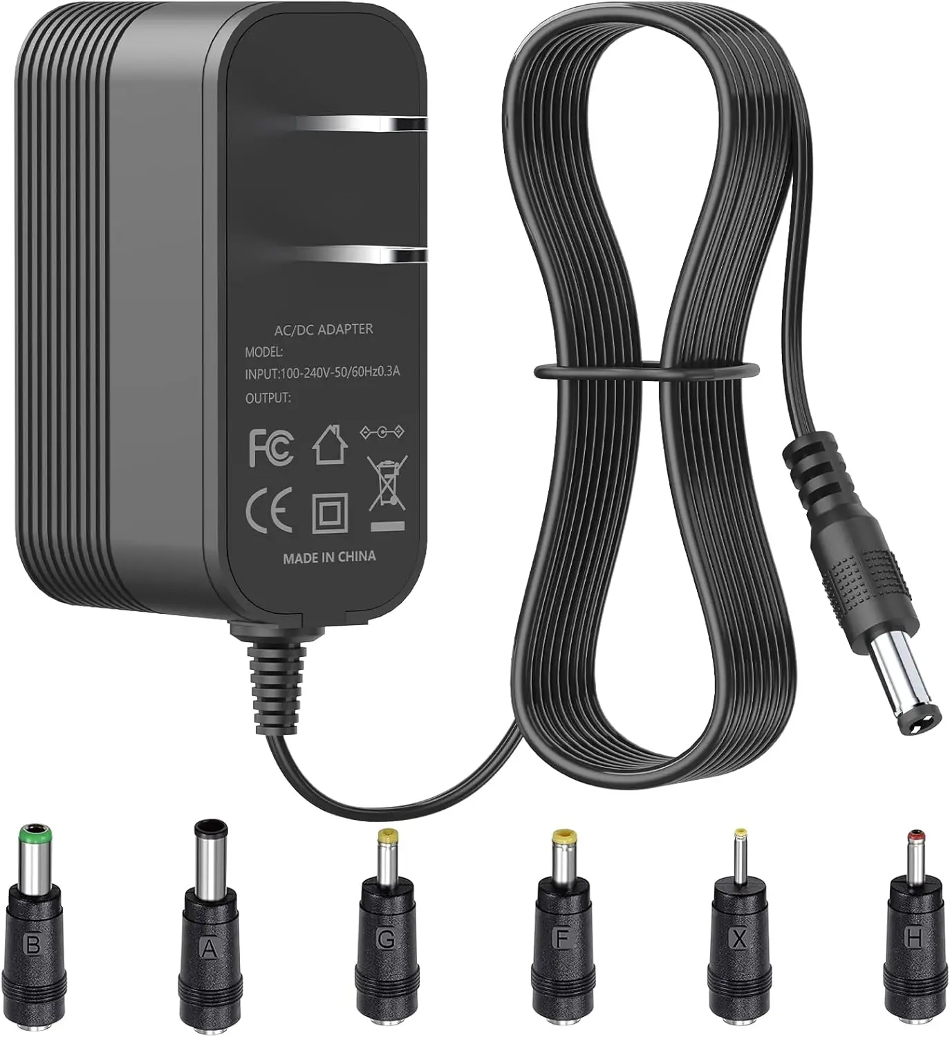 

15V 1A Car Jump Starter Charger Replacement Power Cord for Peak 450A-1000A Battery Booster