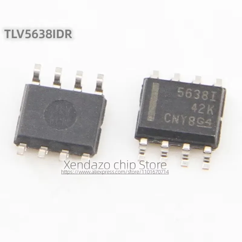 5pcs/lot TLV5638IDR TLV5638I 5638I SOP-8 package Original genuine Digital analog conversion chip