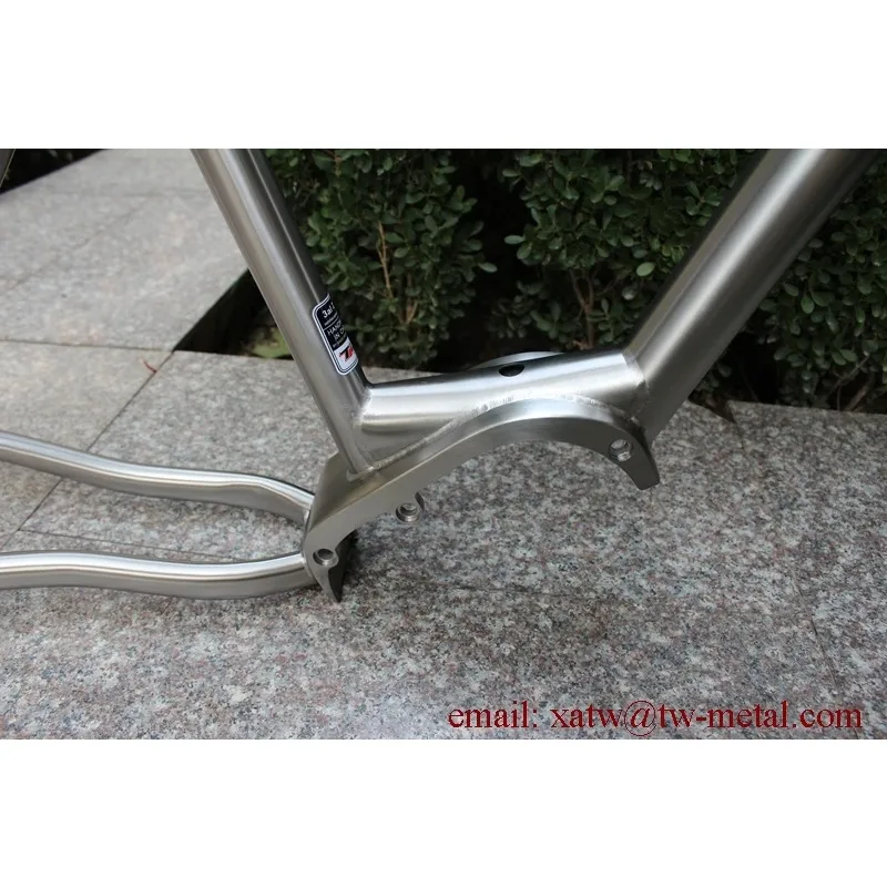 Cuadro de bicicleta de montaña de titanio Bafang M620, cuadro de bicicleta con motor G510, cuadro de bicicleta duradero de Bafang