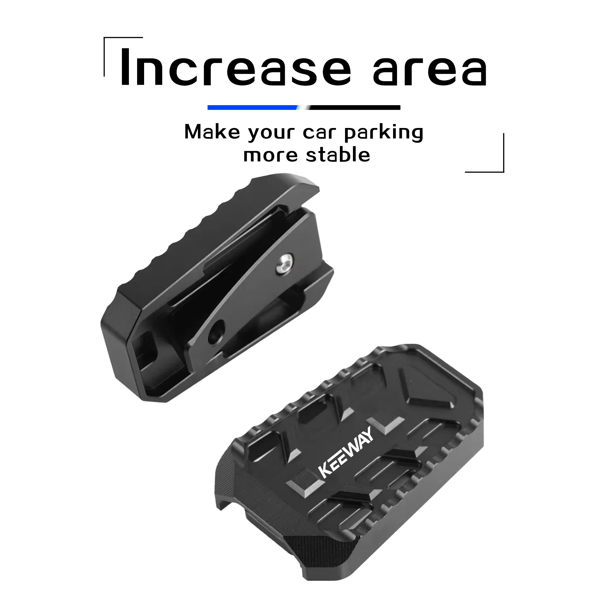 Motorcycle V Cruise 125 Accessories For Keeway V Cruise 125 Billet Wide Foot Pegs Pedals Footrest Enlarge Footpeg V Cruise125