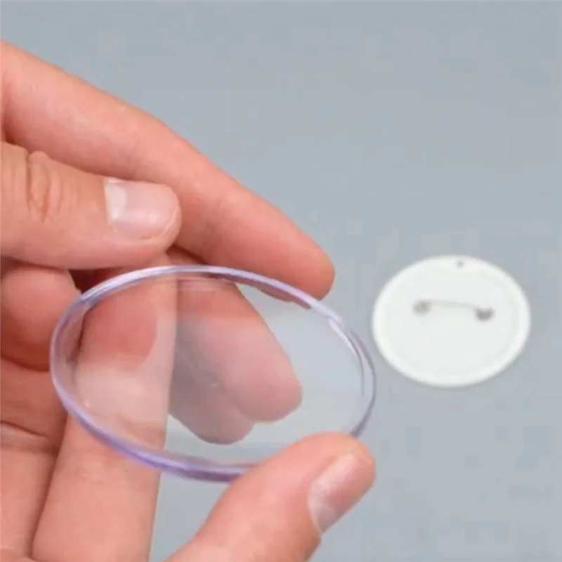 AEF7-Eenvoudige Badges Button Maker Machine Button Deel, DIY Pin Badge Button Press Machine 48 Stuks Knop Onderdelen