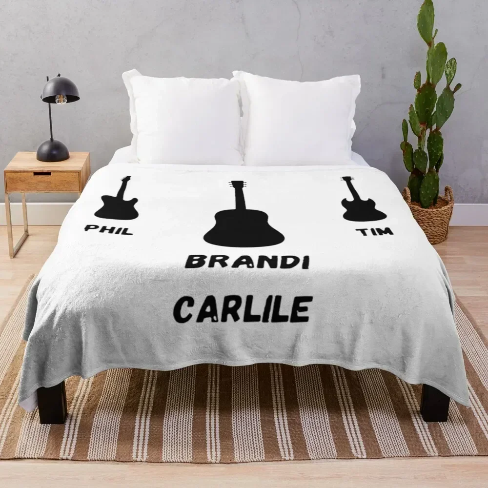 

Brandi Carlile Throw Blanket Portable Lightweight Blanket for Travel Camping