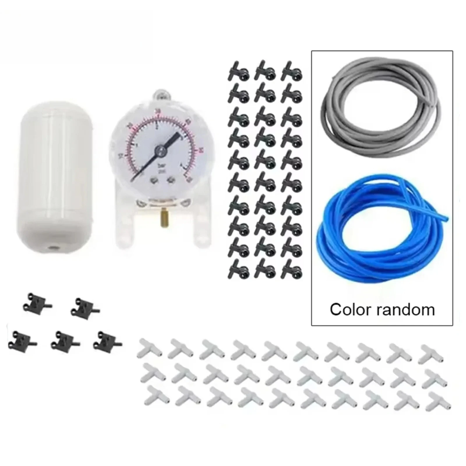 

69pcs MOC Pneumatic Brick Kits with Air Pump/Cylinders/Push Rod Switch Industrial Building Blocks (Models 47225/19478/4697/8800)