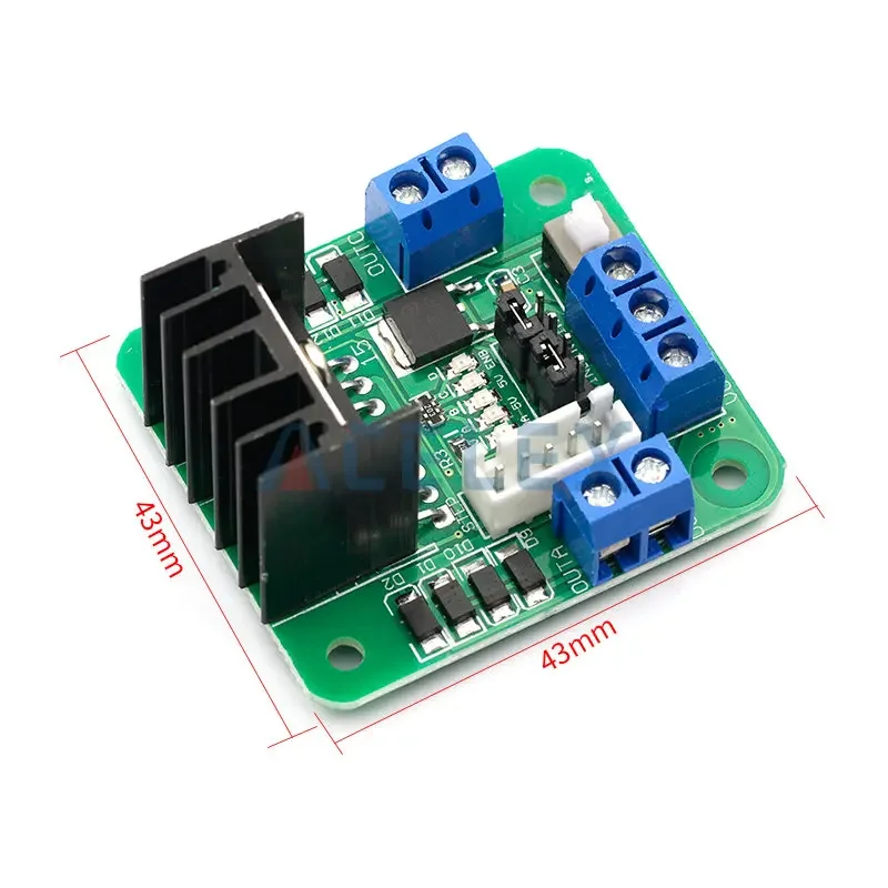 Módulo de placa controladora de controlador de Motor paso a paso Dual H Bridge L298N DC