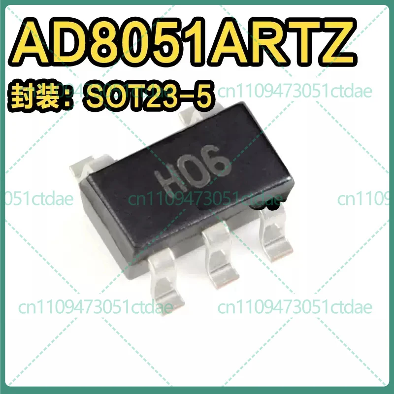 

50-200pcs For AD8051 AD8051ARTZ H06 SOT23-5 110MHz High Speed Operational Amplifier IC