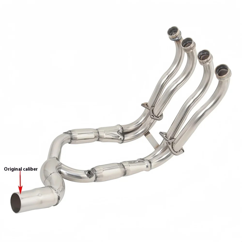 For Honda CB1000R modified stainless steel front section - CB1000R titanium alloy exhaust pipe - the sound is thick and powerful