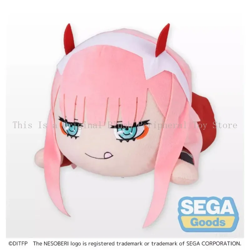 متوفر في المخزون الأصلي الأصلي سيجا صفر اثنين رمز 002 40 سنتيمتر الكرتون أنيمي الشكل ألعاب من القطيفة #2