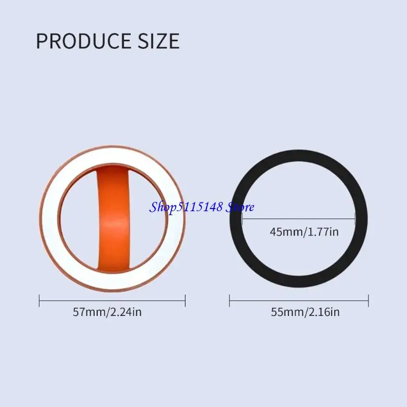 حامل الهاتف المغناطيسي السيليكون F3MA 360 دوران مريح للسيليكون.