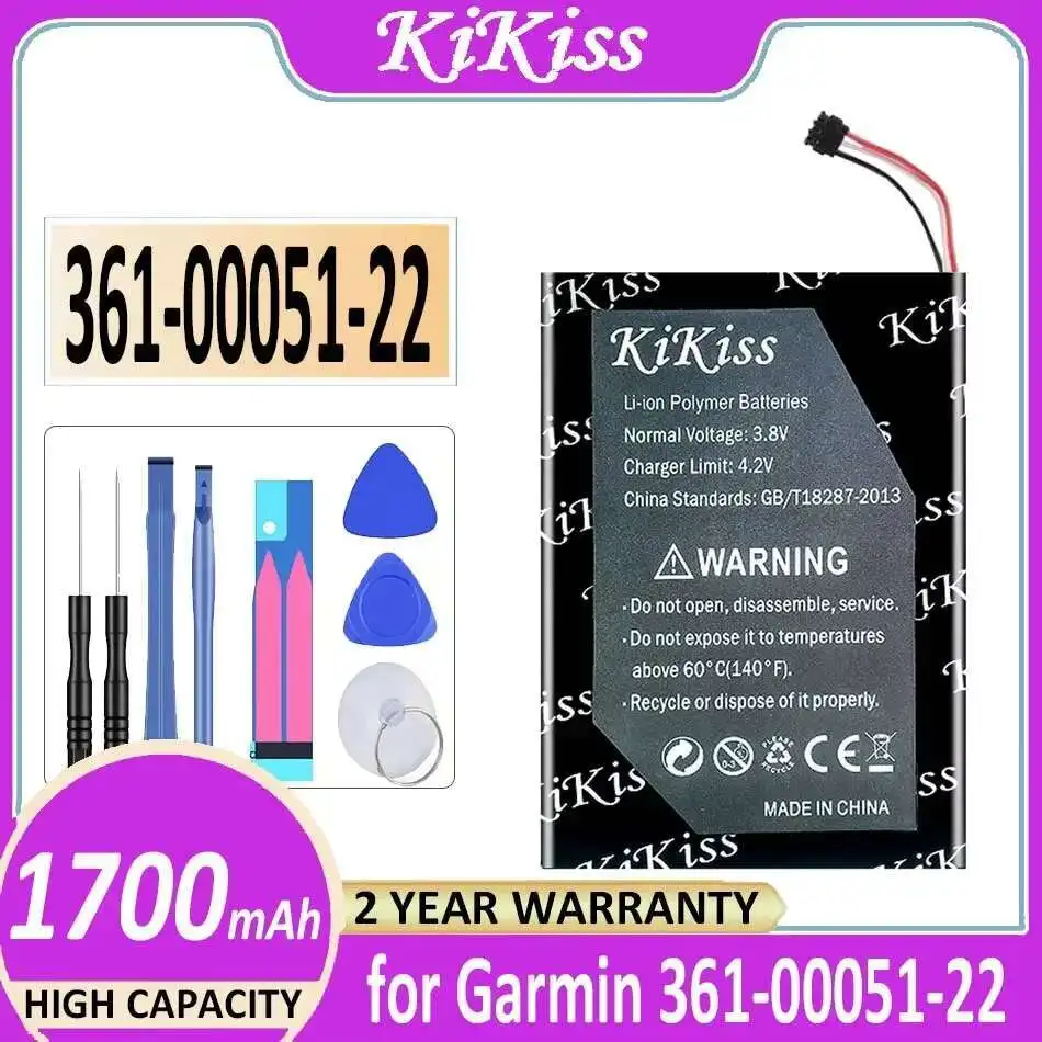 

Аккумулятор для GPS-навигации 1700 мАч, сейф для Garmin 361-00051-22