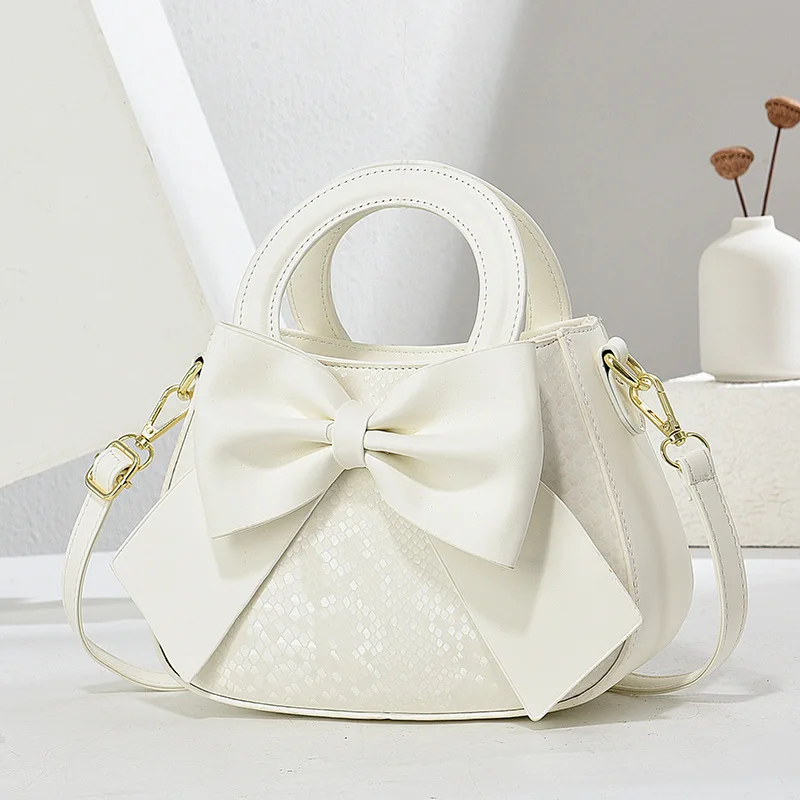 

Fashionable Light Luxury Design Shoulder Bag - Women's Stylish Bowknot Sequin Casual Bag, Handheld & Crossbody